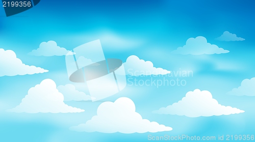 Image of Cloudy sky theme image 1