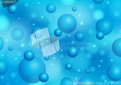 Image of Abstract background with bubbles 1