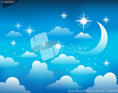 Image of Night sky theme image 1