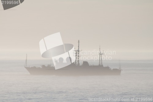 Image of military ship