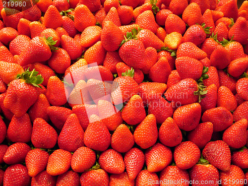Image of Strawberry background