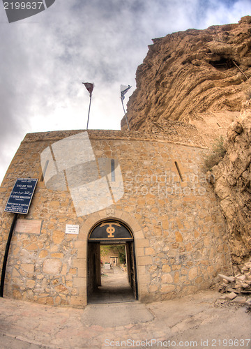 Image of Saint George monastery in judean desert