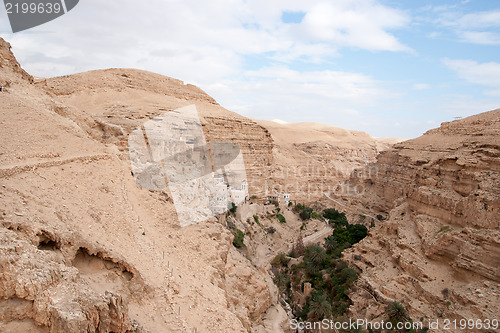 Image of Saint George monastery in judean desert