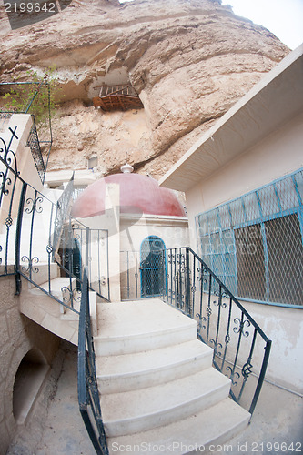 Image of Saint George monastery in judean desert