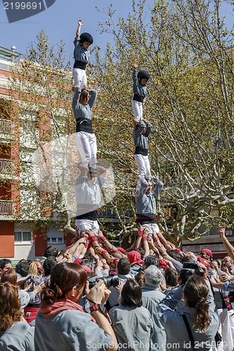 Image of Castellers Sant Cugat 2013