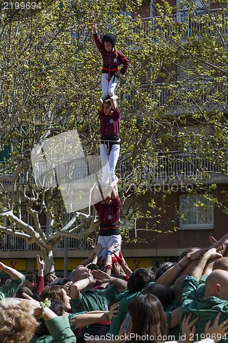 Image of Castellers Sant Cugat 2013