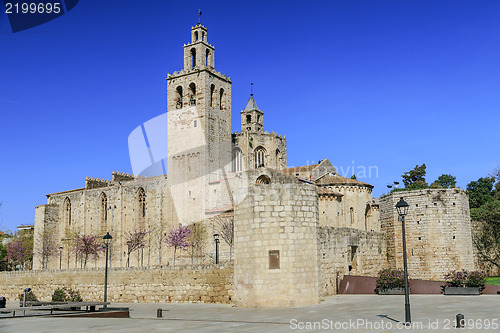 Image of Monastery Sant Cugat del Valles.Catalonia