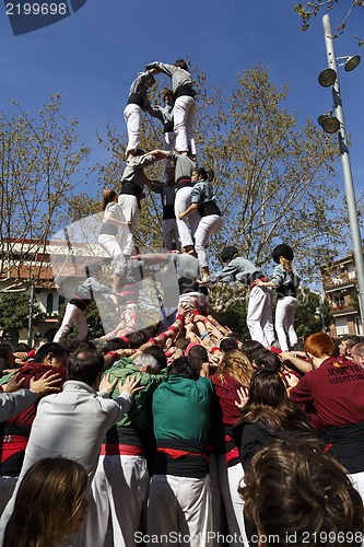 Image of Castellers Sant Cugat 2013