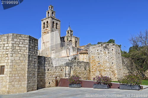 Image of Monastery Sant Cugat del Valles.Catalonia