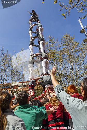 Image of Castellers Sant Cugat 2013