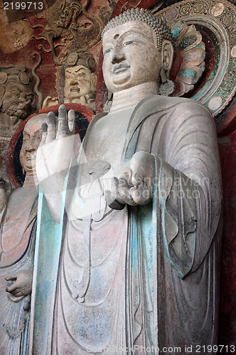 Image of Ancient buddha statue