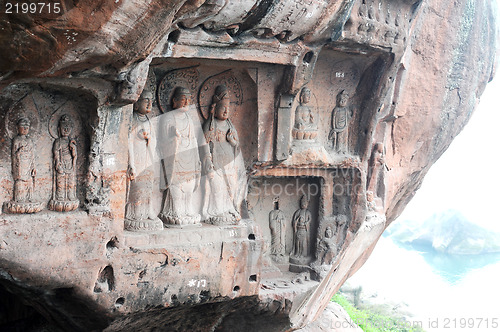 Image of Ancient Buddha statue