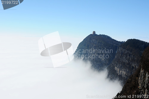 Image of Landscape of moutains tops