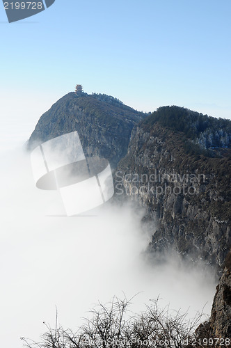 Image of Landscape of moutains tops