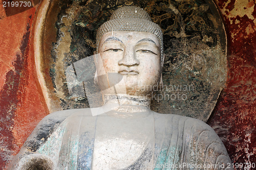 Image of Ancient buddha statue