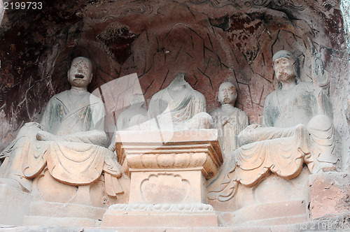 Image of Ancient Buddha statue