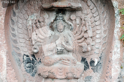 Image of Ancient Buddha statue