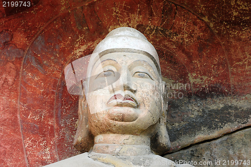 Image of Ancient buddha statue