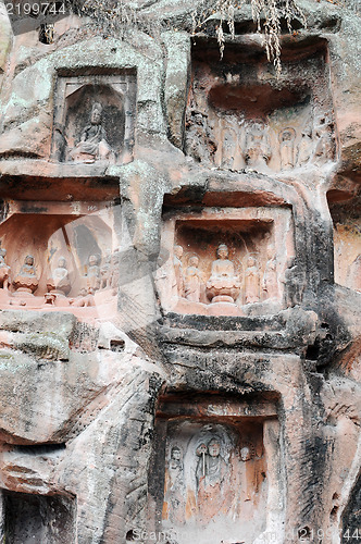 Image of Ancient Buddha statue