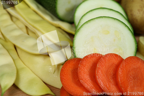Image of Raw vegetables