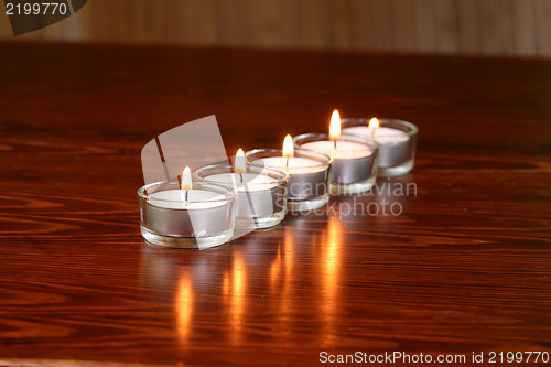 Image of Burning candles