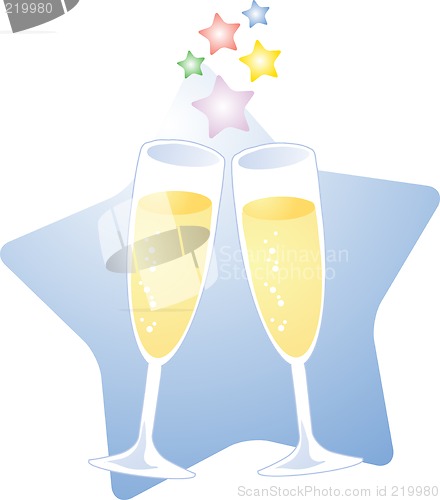 Image of Champagne toast