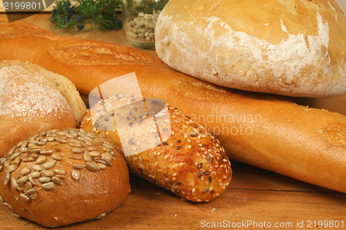 Image of Fresh bread - different kinds