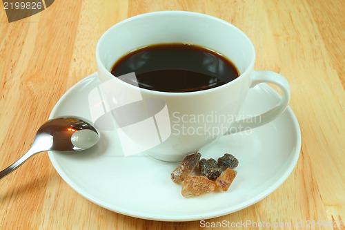 Image of Black coffee in a cup