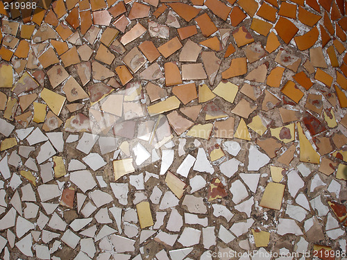 Image of Mosaic tile pieces