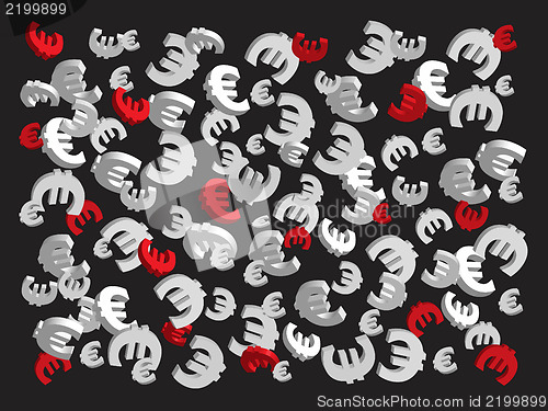 Image of Raining euros