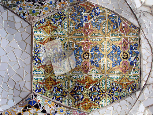 Image of Mosaic tile pieces