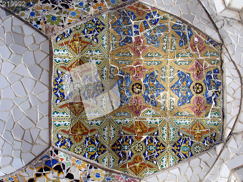 Image of Mosaic tile pieces