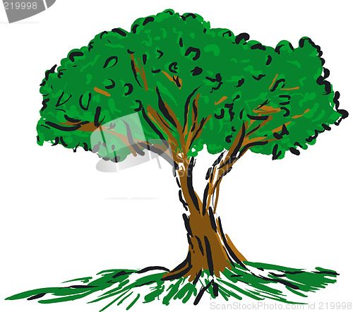 Image of Cartoon Tree