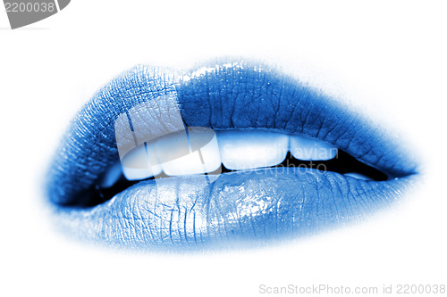 Image of bright lips
