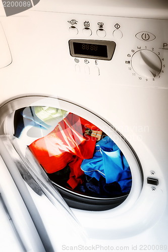 Image of Clothes in laundry