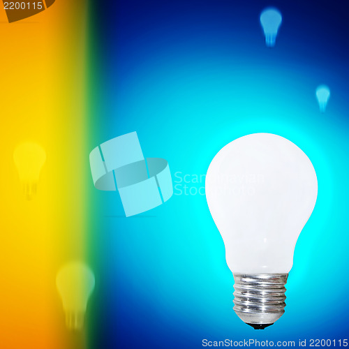 Image of Falling bulbs