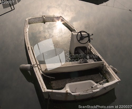 Image of sunken boat