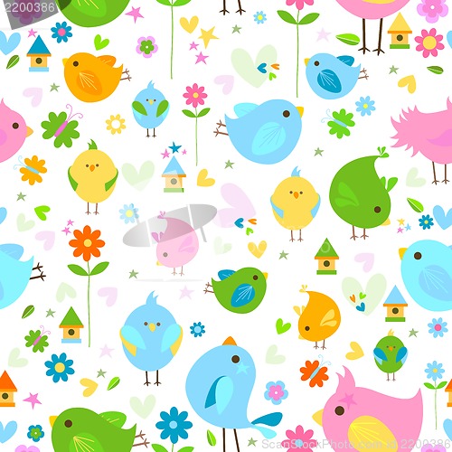 Image of birds background