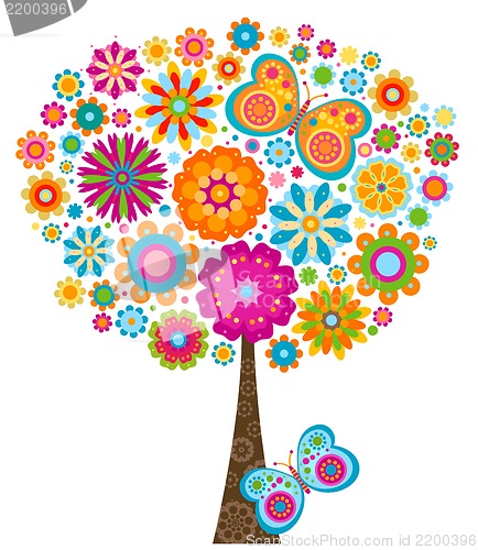 Image of flower tree