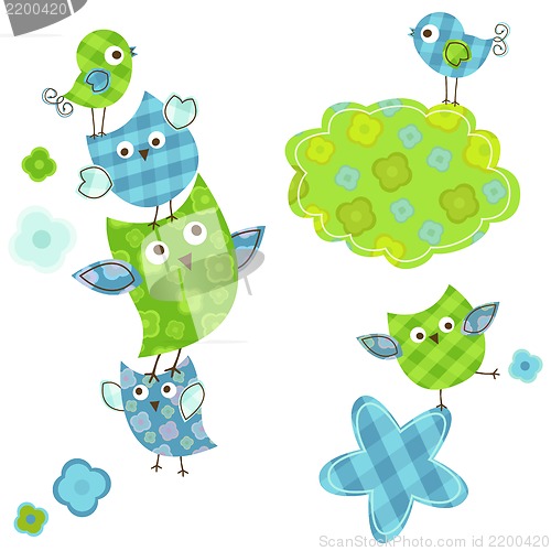 Image of cute birds 