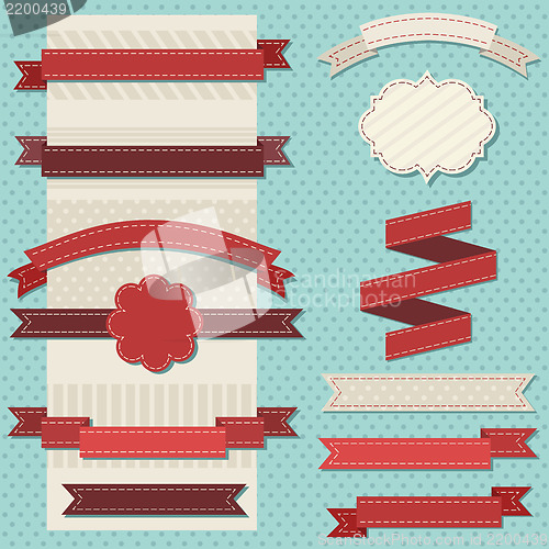 Image of vintage ribbons