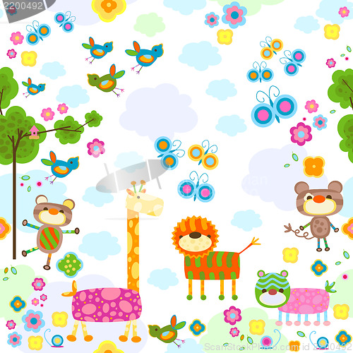 Image of animals background