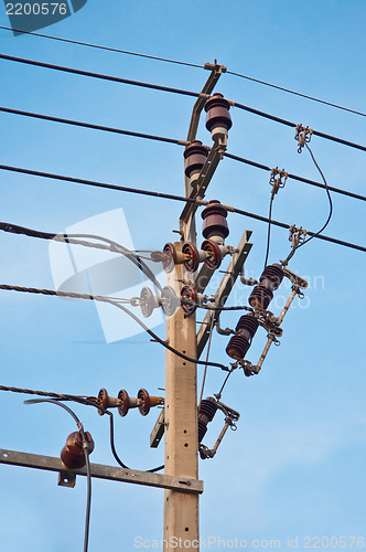 Image of Electricity Post