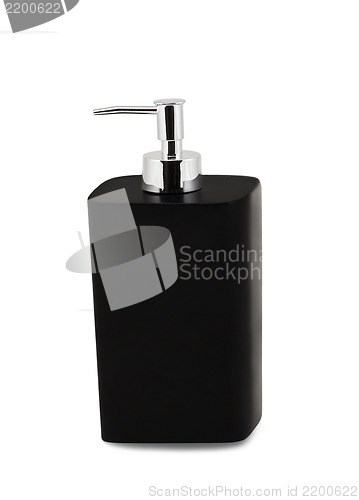 Image of Glass pump soap bottle