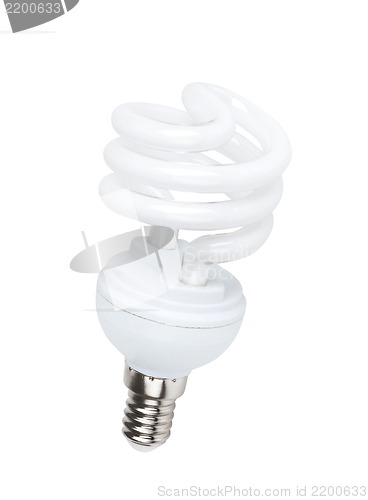 Image of Fluorescent light bulb