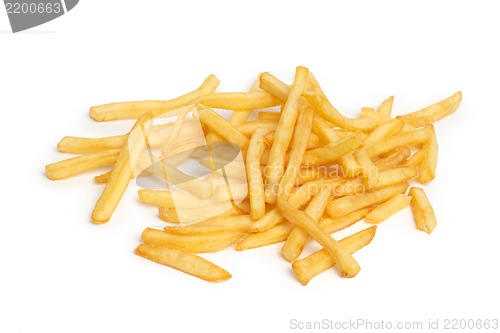 Image of a pile of appetizing french fries