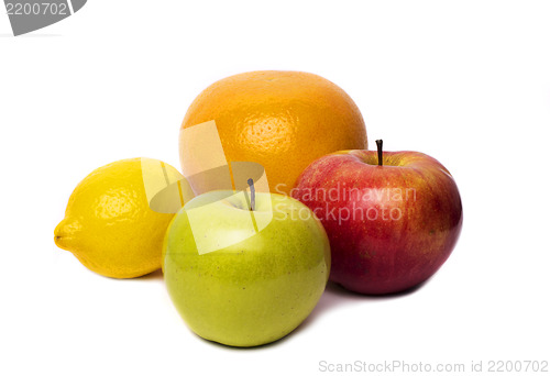 Image of assortment of fruits