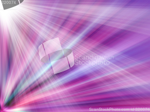 Image of Multicoloured Light Rays