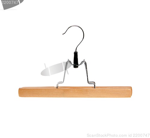 Image of Coat hanger isolated on white