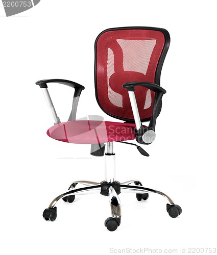 Image of Red office a chair